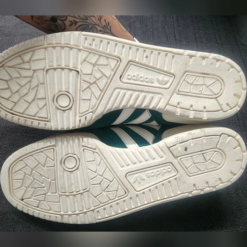 Adidas Rivalry Low 'Collegiate Green' Sneakers Shoes Mens 8 IE7209‎